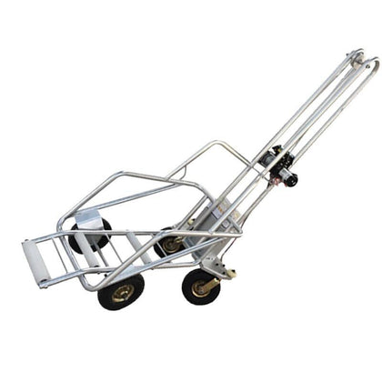 Electric Hand Carts Hot Dip Galvanized Steel Pipe Heavy-Duty Hand Cart 750 * 590 * 1750mm