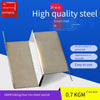 10 Bags Sheet Metal Packing Buckle Steel Belt Blue 16mm