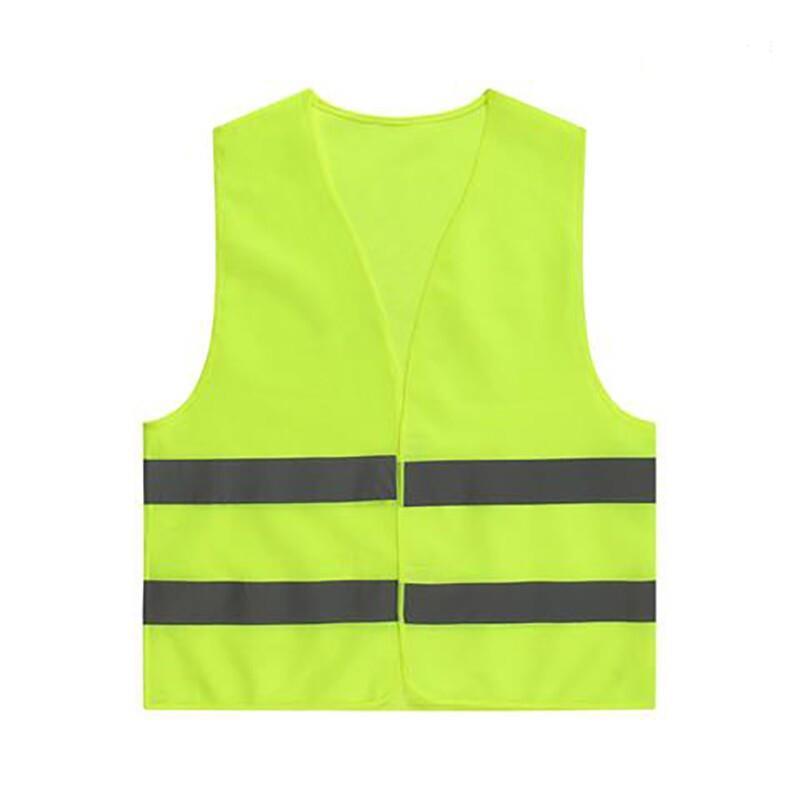 15 Pieces Reflective Vest Yellow Reflective High Visibility Safety Vest  Men & Women, Work, Cycling, Runner, Surveyor, Volunteer
