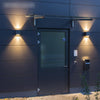 Waterproof LED Wall Lamp Outdoor Wall Washing Lamp Household Courtyard Balcony Wall Lamp Modern Simple Landscape Two-way Creative Garden Wall Lamp