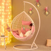 Cane Chair Rocking Chair Hanging Chair Leisure Lazy Indoor Balcony Bird's Nest Chair Single Hammock Rocking Chair Single White