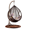 Hanging Basket Swing Outdoor Rattan Imitation Rattan Hanging Chair Leisure Rocking Chair Single Coffee