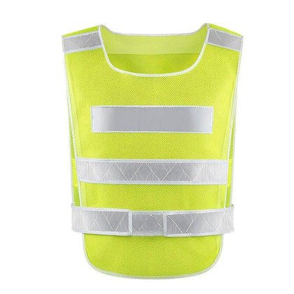 10 Pieces Reflective Vest Traffic Vest Safety Suit Riding Reflective Vest Safety Warning Suit