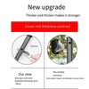 Large Umbrella Stall Umbrella Sun Umbrella Sunshade Umbrella Large Outdoor Advertising Umbrella Thickened 1.8 Silver Glue Blue