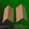 40 Pieces Paper Corner Protector Carton Corner Protector L-type Furniture Corner Protector 3 * 3 * 10 cm