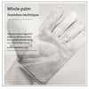 10 Pairs Welding Gloves Labor Protection Wear Resistant Soft Leather Anti Scald Special Leather Work Gloves High-Temperature Welding Protection Leather Gloves