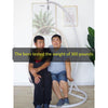 Net Red Hanging Chair Basket Rattan Bedroom Swing Girl Single Family Indoor Balcony Orchid Hammock Bassinet A Beige Single