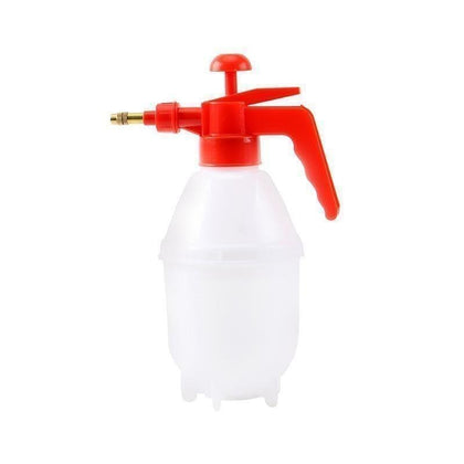 6 Pieces White 0.8L Watering Pot + Gardening Shovel Air Pressure Sprayer Watering Pot Spray Bottle