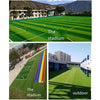 Simulation Lawn Artificial Turf Mat Green False Outdoor Plant Decoration Football Field Plastic Kindergarten Carpet 1cm Engineering (whole Volume Of 50 Square Meters)