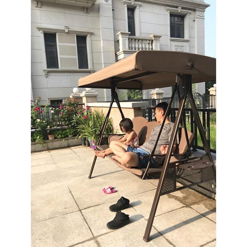 Swing Hanging Chair Household Net Red Cradle Indoor Courtyard Basket Rattan Lazy Outdoor Rocking Panama Khaki Double Winter And Summer