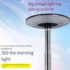 New Solar Garden Lamp 300w High Pole Large Round Street Lamp Outdoor Waterproof Bright Lamp Park Villa Scenic Spot Road Lighting Lamp