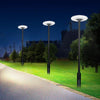New Solar Garden Lamp 300w High Pole Large Round Street Lamp Outdoor Waterproof Bright Lamp Park Villa Scenic Spot Road Lighting Lamp