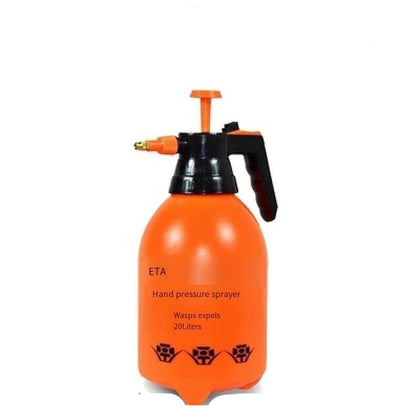 10 Pcs Thickening 2L Thick Orange Pot + Gardening Shovel Pneumatic Sprayer Watering Kettle Watering Pot Household Lengthening Spray Bottle