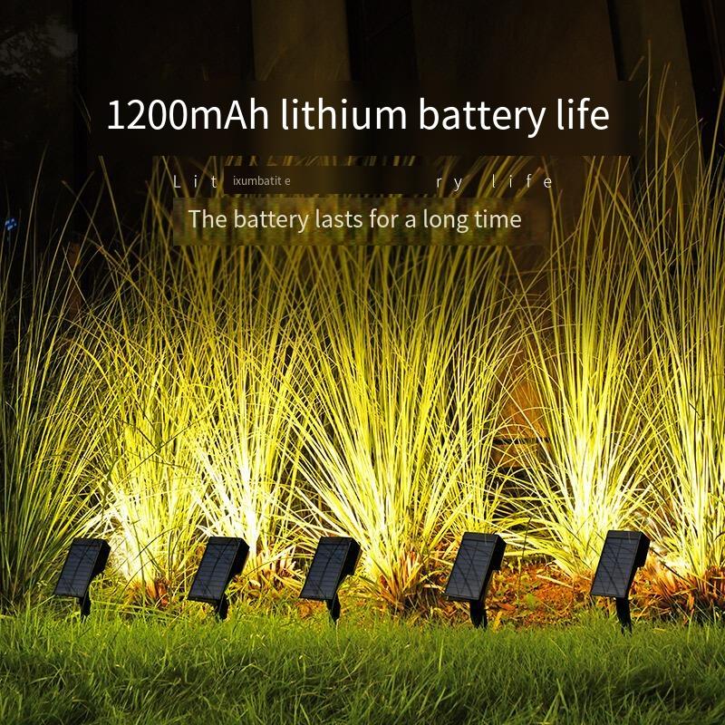 Solar Lamp Outdoor Spotlight LED Garden Household Courtyard Lamp Explosion-proof Lamp Courtyard Flower And Tree Landscape Lamp Decorative Lamp