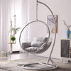 Hanging Basket Rattan Chair Nordic Wind Net Red Glass Ball Transparent Bubble Chair Hemispherical Hanging Chair Space Chair Acrylic Girl Heart Room Sitting Style (round) With Cushion And Lighting