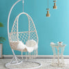 Hanging Basket Rattan Chair Net Red Bedroom Swing Girl Single Family Indoor Balcony Hanging Orchid Bed Cradle A Off White Single