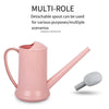 6 Pieces Large Watering Pot Large Capacity Long Nozzle Watering Pot Gardening Tools Household Disinfection Watering Pot Meat Watering Pot New Dream Pink