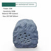 Outdoor Lawn Sound Outdoor Park Forest Community Box Waterproof Stone Simulation Bass Speaker Blue Gray SD-151