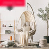 Hanging Basket Rattan Chair Swing Indoor Household Balcony Bedroom Girl Cradle Net Red Bird's Nest Tesiyou Rattan Outdoor Pear Shaped