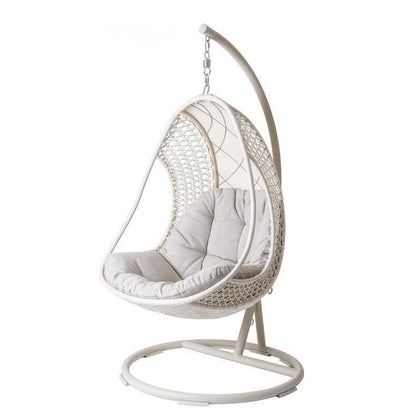 Hanging Basket Rattan Chair Swing Indoor Household Balcony Bedroom Girl Cradle Net Red Bird's Nest Tesiyou Rattan Outdoor Pear Shaped