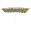 Beach Umbrella Sunshade Large Outdoor Stall Commercial Canopy Rectangular Square Large Folding Stall Umbrella Red