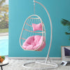 Hanging Chair Net Red Basket Rattan Bedroom Swing Girl Single Room Balcony Orchid Chair Hammock Cradle Chair A Beige Single