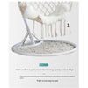 Hanging Chair Net Red Basket Rattan Bedroom Swing Girl Single Room Balcony Orchid Chair Hammock Cradle Chair A Beige Single