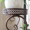 Iron European Style Flower Rack Multi-layer Floor Flower Pot Rack Balcony Living Room Indoor And Outdoor Flower Rack White