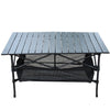 Outdoor Stall Portable Folding Table And Chair Set 4 People Multi Person Folding Table And Chair Barbecue Camping Self Driving Travel Equipment Set