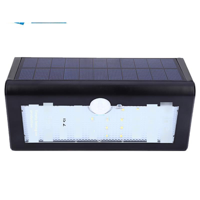Solar Lamp Outdoor Courtyard Lamp Household Waterproof LED Induction Wall Lamp Street Lamp Bright Positive White Light