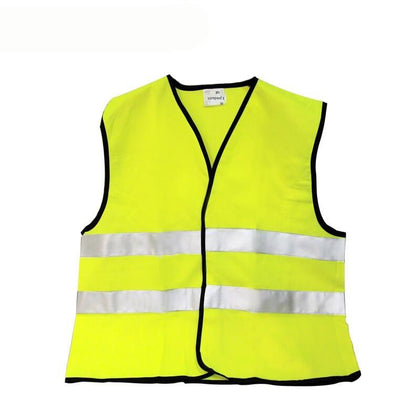 10 Pieces Reflective Safety Vest Reflective Vest Traffic Vest Riding Vest Fluorescent Soft Vest