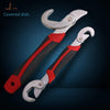 6 Pieces 2 Sets Multifunctional Spanner Adjustable Spanner Quick Maintenance Pipe Wrench Automobile Hardware Tools Large Opening Set