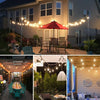 Solar Light String LED Color Ball Lamp Outdoor Waterproof Festival Atmosphere Balcony Decorative Lamp Sky Star Color Lamp Flashing Lamp String Lamp