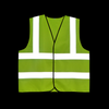 10 Pieces Reflective Vest Traffic Safety Vest Warning Safety Suit Riding Construction, Sanitation Road Administration Vest Car Driver's Reflective Vest