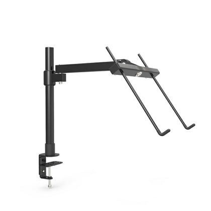 Full Motion Flexible Swiveling Arm Laptop Stand Notebook Desk Mount Stand Fully Adjustable Extension With Clamp Firmly Support Your 10