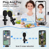 Wireless Microphone Lavalier Professional Mini Portable Noise Reduction Audio Video Recording Live Broadcast For iPhone Type-C