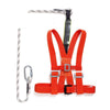 Safety Belt Work At Height Safety Rope Fall Prevention Hanging Waist Type Double Hook Belt Buffer Contractor Construction Electrician Fire Escape Rope