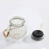 Solar Hemp Rope Hanging Light 2 PCS 20 LED Bulbs Solar Lantern Hanging LED Glass Jar Waterproof Great For Outdoor Lawn