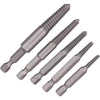 5Pcs Screw Extractor, Broken Screw Remover Set for Stainless Steel 8.8-12.9 Grade Bolts