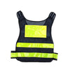 10 Pieces Black Mesh Reflective Vest Travel Safety Warning Green Clothes Reflective Vest Reflective Vest Safety Clothing (Printable) Black Mesh Reflective Vest