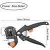 Garden Tape Grafting Tool Kits Grafting Pruning Shears Professional Branch Plant Branches Scissors Pruning Tool Grafting Tape