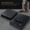 New LED Screen Charging Coffee Scale Timing Hand Brewing Coffee Electronic Scale Household Kitchen Scale 3kg