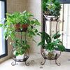6 Pieces European Iron Flower Rack Multi Floor Balcony Indoor Living Room Flower Rack Green Luo Hanging Orchid Pot Rack White Trumpet