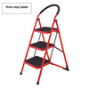 Step Stool Folding Step Ladder Heavy Duty Steel Sturdy Wide Pedal Lightweight