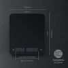 New LED Screen Charging Coffee Scale Timing Hand Brewing Coffee Electronic Scale Household Kitchen Scale 3kg