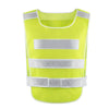 10 Pieces Reflective Vest Traffic Vest Reflective Safety Suit Riding Reflective Vest Safety Warning Suit