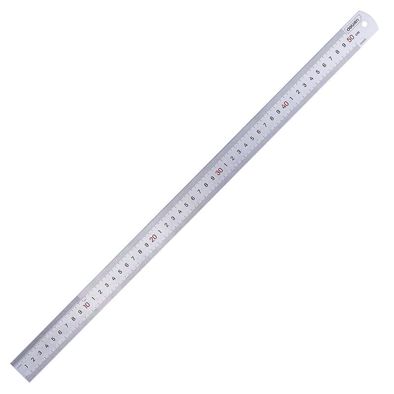 Deli Straight Steel Ruler 500mm Rulers DL8050; ECVV UAE – ECVV.AE