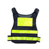 10 Pieces Black Mesh Reflective Vest Safety Clothes Travel Safety Warning Green Clothes Reflective Vest for Outdoor Working