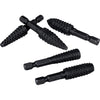 10Pcs 1/4 Inch Hex Shank Rotary Rasp File Set Woodworking Tool for Wood Polishing Deburring Shaping and Grooving