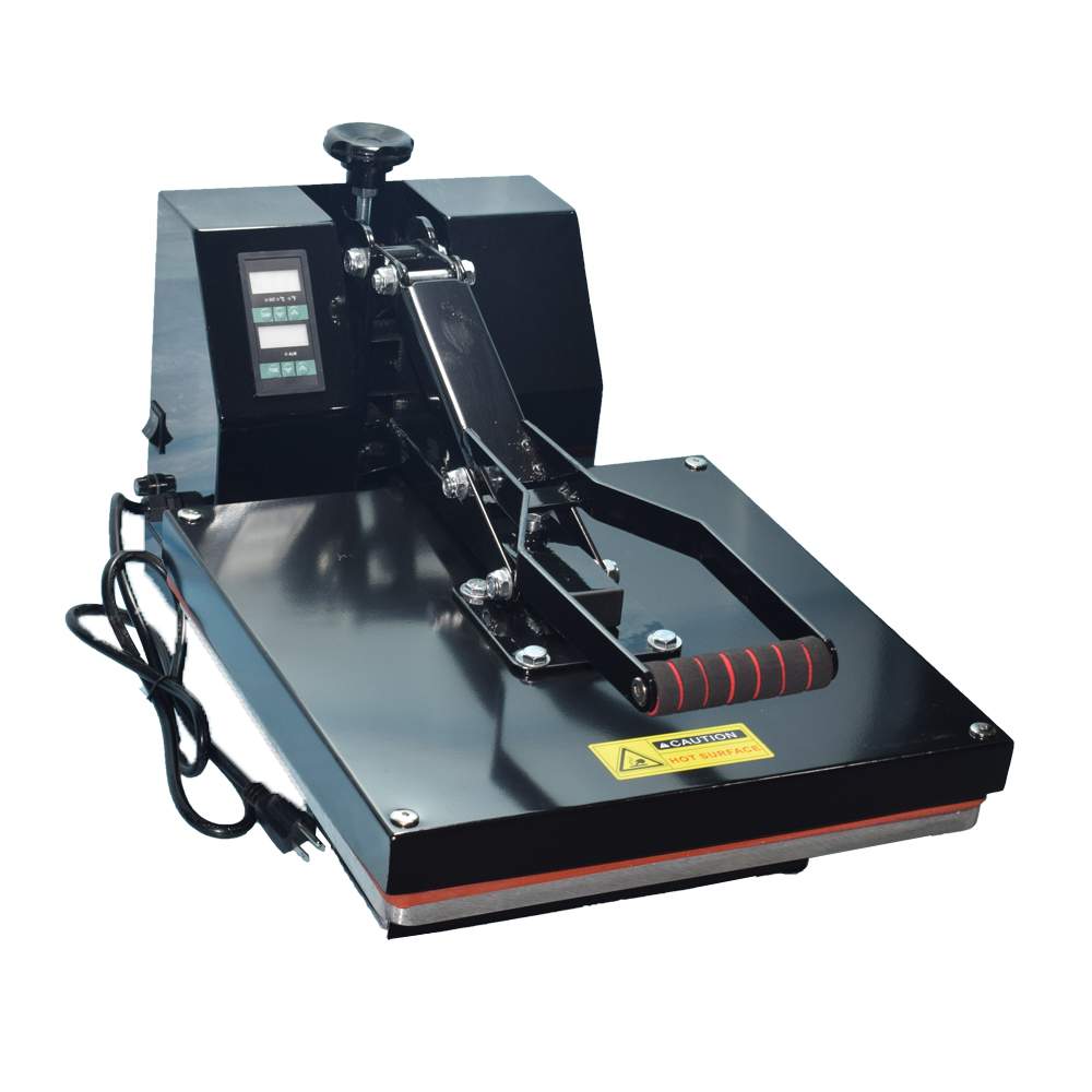 Flat heat press machine,heating press for printing machine,T-Shirt printing  machine. For transfer heating press printing. 38cm x 38cm price in UAE,  UAE